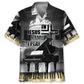 Hawaiian Shirt / Adults / S In Jesus Name I Play Grand Piano Hawaiian Shirt