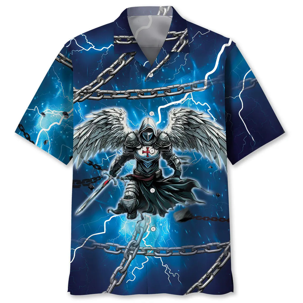 Hawaiian Shirt / Adults / S It Ain't Over Until God Says It Over Hawaiian Shirt
