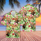 Hawaiian Shirt / Adults / S Jersey Cow Displaying Hibiscus Floral Unique Hawaiian Shirt 3D