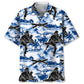 Hawaiian Shirt / Adults / S Judo Blue Nature Hawaiian Shirt
