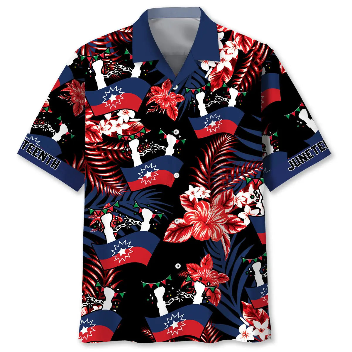 Hawaiian Shirt / Adults / S Juneteenth Celebration Hawaiian Shirt