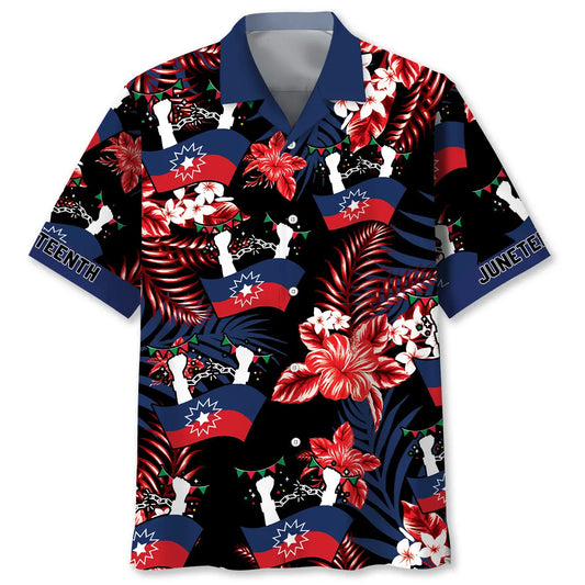 Hawaiian Shirt / Adults / S Juneteenth Celebration Hawaiian Shirt