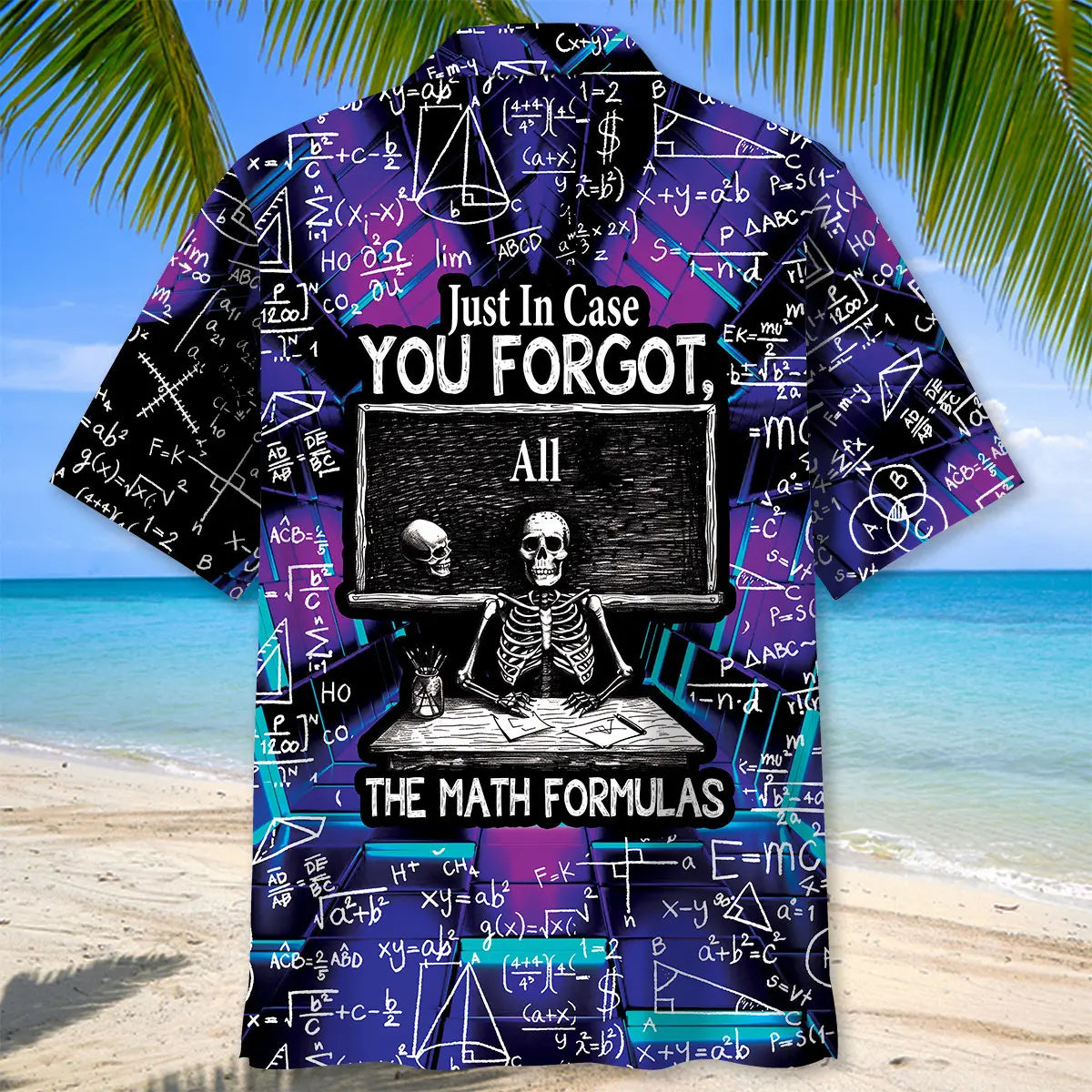 Just In Case You Forgot All The Math Fomulas Hawaiian Shirt