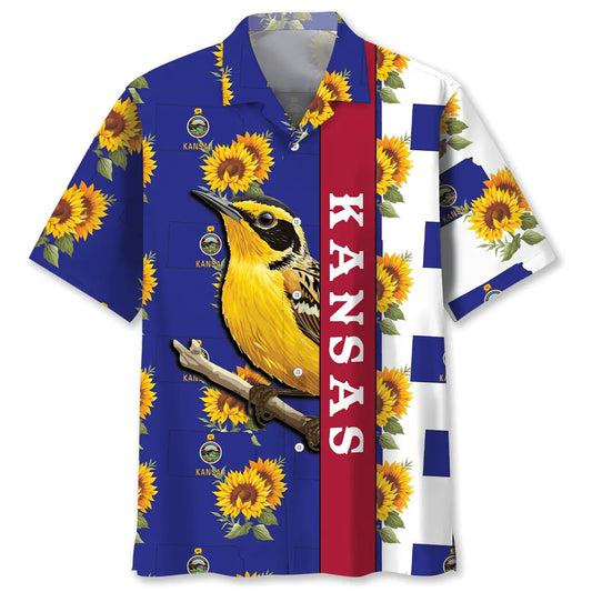 Hawaiian Shirt / Adults / S Kansas State Hawaiian Shirt
