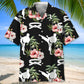 Karate Nature Flower Hawaiian Shirt