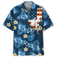 Hawaiian Shirt / Adults / S Karate Usa Tropical Hawaiian Shirt