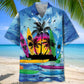Kayaking Beach Hawaiian Shirt