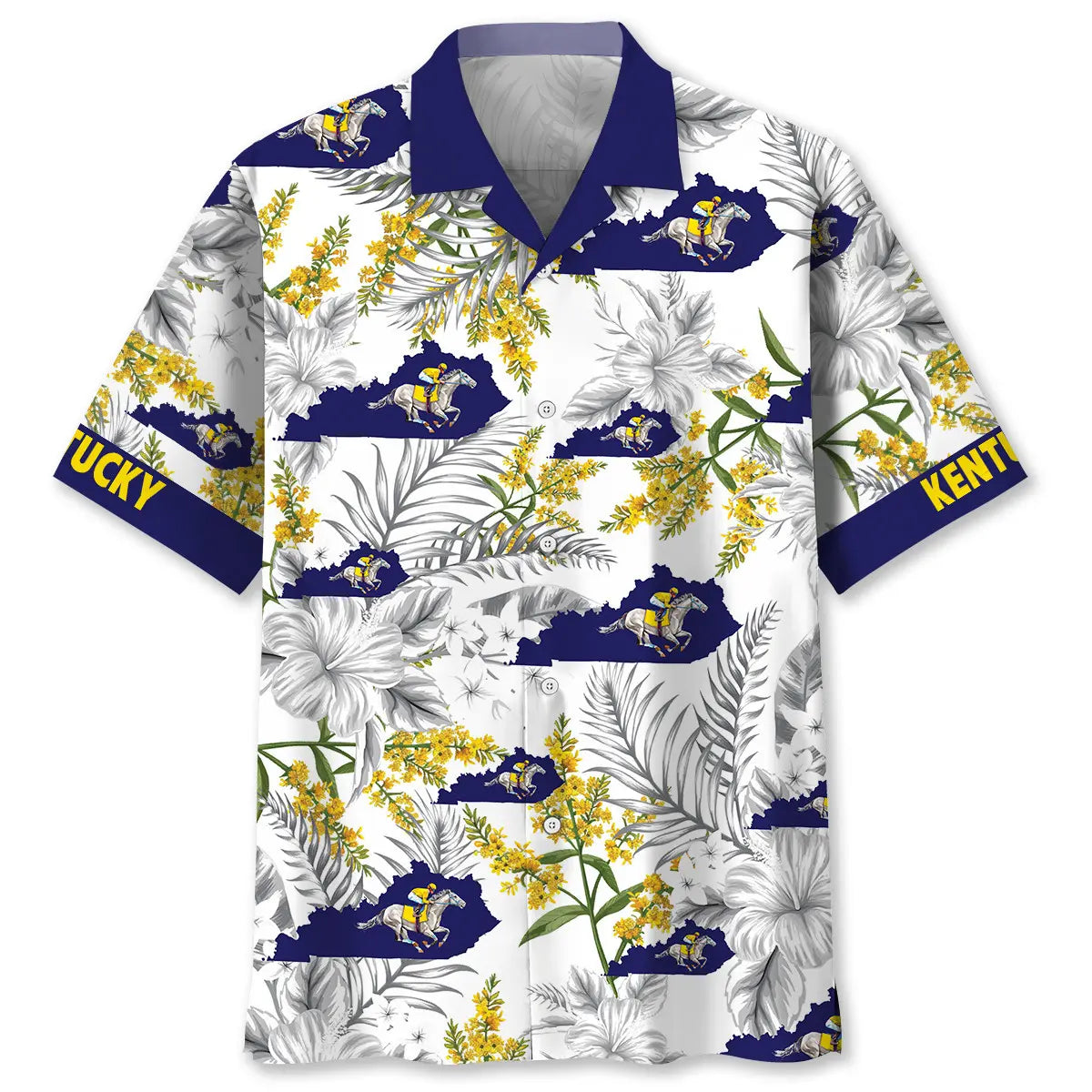 Hawaiian Shirt / Adults / S Kentucky State Proud Hawaiian Shirt