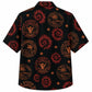 Labor Day Hawaiian Shirt- Aloha Union Sunburst Print for the Weekend