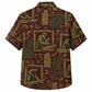 Labor Day Hawaiian Shirt- Carpenter at Work Panel Print for Everyday Wear