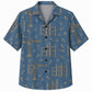 Labor Day Hawaiian Shirt - Crane & Bolt Construction Print for Men