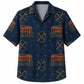 Labor Day Hawaiian Shirt- Crossed Hammers and Engine Badge for Summer