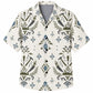 Labor Day Hawaiian Shirt- Damask Hammer and Wrench Print for Him