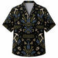 Labor Day Hawaiian Shirt- Damask Hammer Ornament Print for Workers