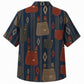 Labor Day Hawaiian Shirt- Denim Overall Print for the Long Weekend