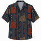 Labor Day Hawaiian Shirt- Denim Overall Print for the Long Weekend