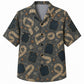 Labor Day Hawaiian Shirt - Denim Patch & Rope Paisley Print for Men