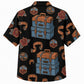 Labor Day Hawaiian Shirt Featuring Toolbox Hibiscus Chain Print for Summer