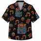 Labor Day Hawaiian Shirt Featuring Toolbox Hibiscus Chain Print for Summer
