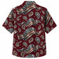 Labor Day Hawaiian Shirt - Flag Wave & Paisley Swirl Print for Men