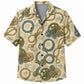 Labor Day Hawaiian Shirt- Gear and Rope Coil Print for Everyday Wear