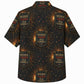 Labor Day Hawaiian Shirt- Glowing Lantern and Workshop Print