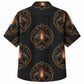 Labor Day Hawaiian Shirt- Glowing Torch and Emblem Print for Summer