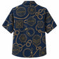 Labor Day Hawaiian Shirt- Gold Rope Knot Panel Print for the Holiday