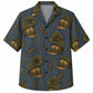 Labor Day Hawaiian Shirt- Hard Hat and Paisley Print for the Season