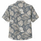 Labor Day Hawaiian Shirt - Hard Hat & Monstera Leaf Print for Men