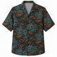 Labor Day Hawaiian Shirt - Lumberyard Timber & Palm Print for Men