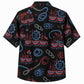 Labor Day Hawaiian Shirt- Neon Chain and Tool Motif Print for Summer
