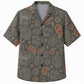 Labor Day Hawaiian Shirt- Olive Paisley Toolbox Print for the Weekend