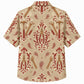 Labor Day Hawaiian Shirt- Paisley Damask Hammer Print for the Holiday