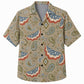 Labor Day Hawaiian Shirt- Patriotic Paisley Bunting for the Long Weekend