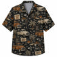 Labor Day Hawaiian Shirt - Pickup Cookout & Palm Tree Print for Men