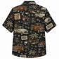 Labor Day Hawaiian Shirt - Pickup Cookout & Palm Tree Print for Men
