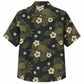 Labor Day Hawaiian Shirt- Safety Helmet and White Hibiscus for the Season