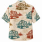 Labor Day Hawaiian Shirt- Steel Bridge and City Skyline Print