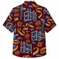 Labor Day Hawaiian Shirt - Steel Tower & Palm Ribbon Print for Men