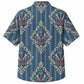 Labor Day Hawaiian Shirt- Striped Damask Tool Print for the Weekend