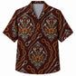 Labor Day Hawaiian Shirt - Tool Crest & Hibiscus Rope Print for Men