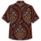 Labor Day Hawaiian Shirt - Tool Crest & Hibiscus Rope Print for Men