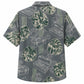 Labor Day Hawaiian Shirt - Toolbox & Monstera Stripe Print for Men