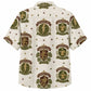 Labor Day Hawaiian Shirt- Trade Guild Crest Badge Print for the Holiday