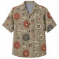 Labor Day Hawaiian Shirt- Union Badges and Hammer Emblem for Summer