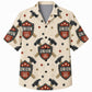 Labor Day Hawaiian Shirt- Union Shield and Crossed Hammer for Summer