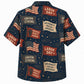 Labor Day Hawaiian Shirt- Union Strong Banner Print for the Holiday