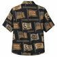 Labor Day Hawaiian Shirt - Union Strong Patchwork Print for Men