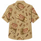 Labor Day Hawaiian Shirt- Vintage Wagon and Trailhead Tools for Summer